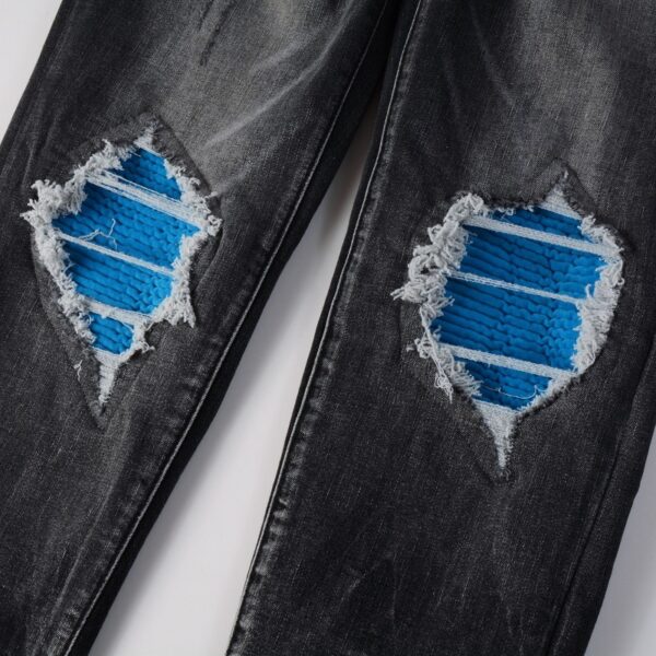 Fashion High Street Jeans Trendy Men - Image 3