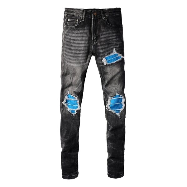 Fashion High Street Jeans Trendy Men - Image 2