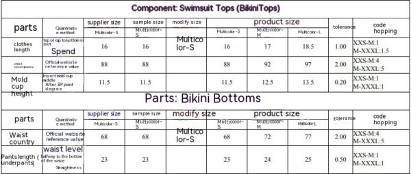 Women's Seperated Swimwear Tube Top Bikini - Image 9