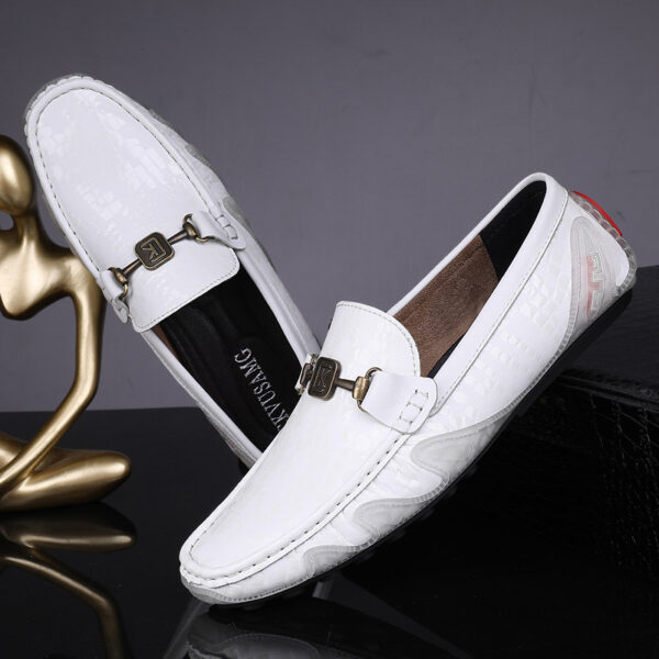 First Layer Cowhide Casual Shoes For Men - Image 4