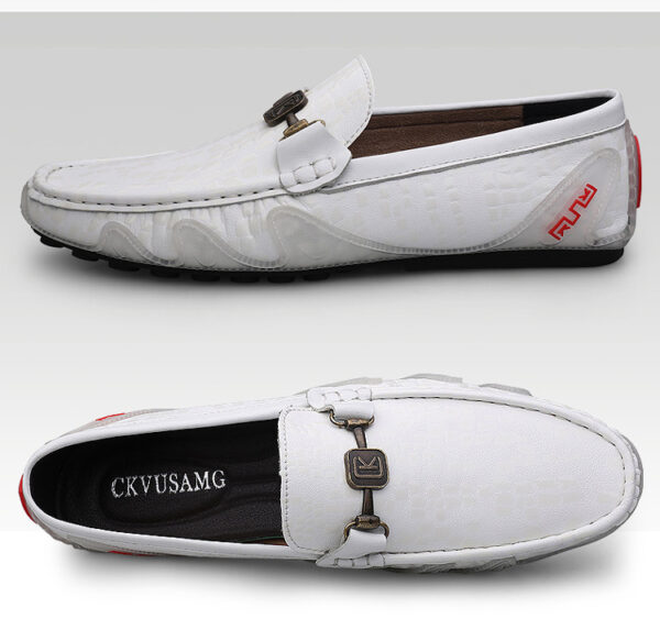 First Layer Cowhide Casual Shoes For Men - Image 5