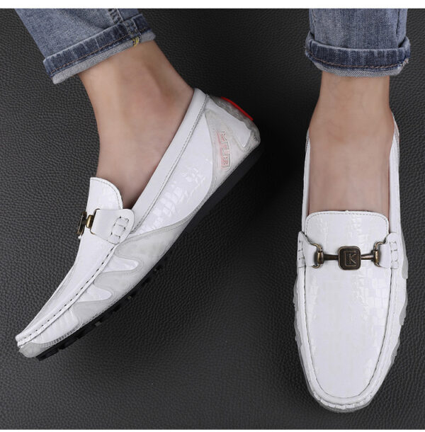 First Layer Cowhide Casual Shoes For Men - Image 6