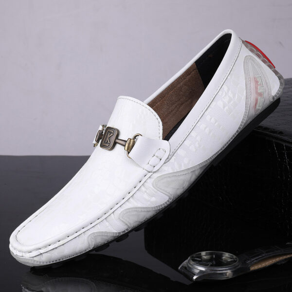 First Layer Cowhide Casual Shoes For Men - Image 7